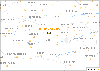 map of (( Ikhra-Sirmy ))