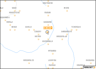 map of Ikika