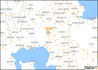 map of Ik-ik