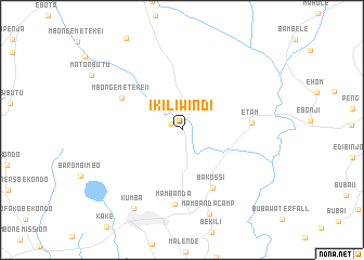map of Ikiliwindi