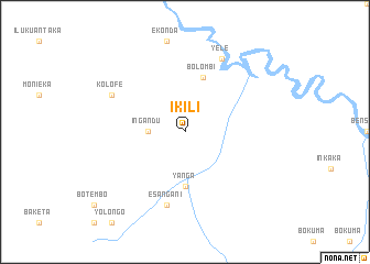 map of Ikili