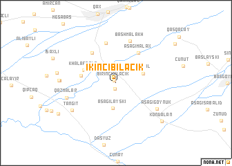 map of İkinci Bilǝcik