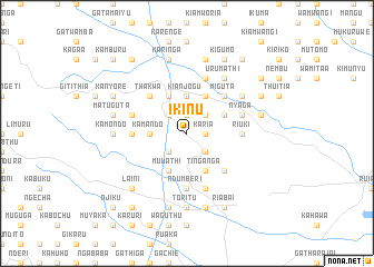 map of Ikinu