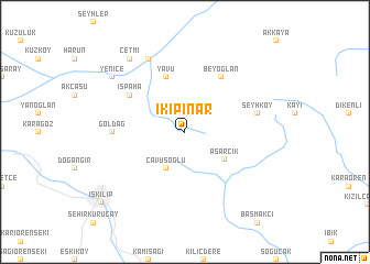 map of İkipınar