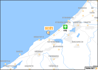 map of Ikiri