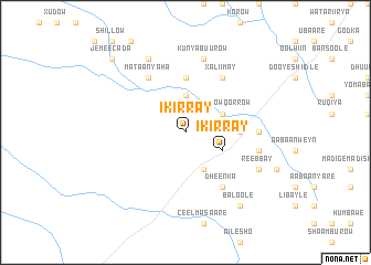 map of Ikirray