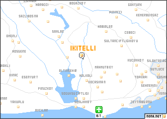 map of İkitelli