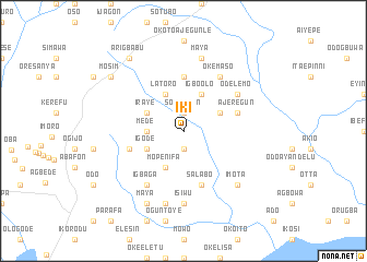 map of Iki