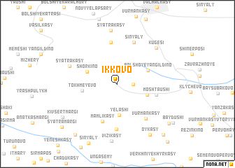 map of Ikkovo