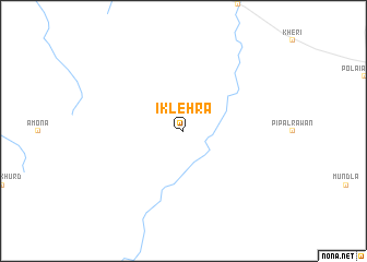 map of Iklehra