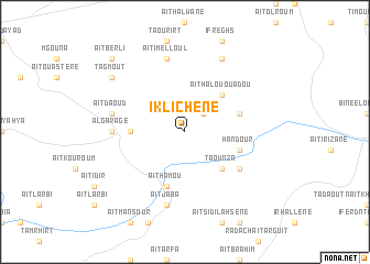 map of Iklichene