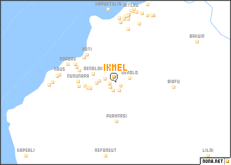 map of Ikmel