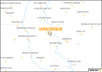 map of Ik-Nazarova