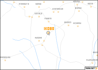 map of Ikoba