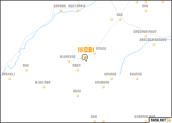 map of Ikobi