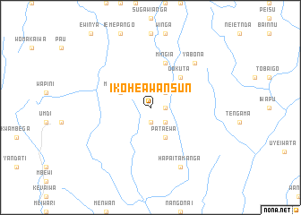 map of Ikoheawansun