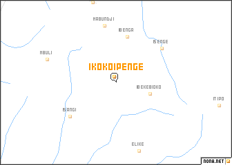 map of Ikoko-Ipenge