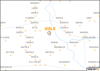 map of Ikola