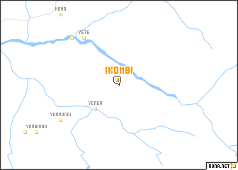 map of Ikombi