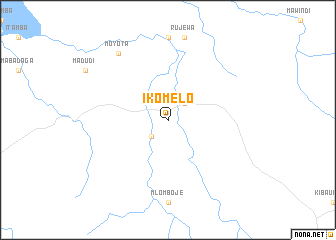 map of Ikomelo