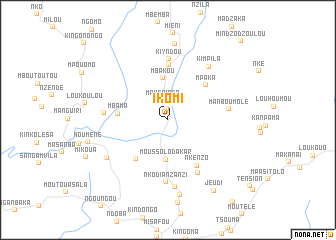 map of Ikomi