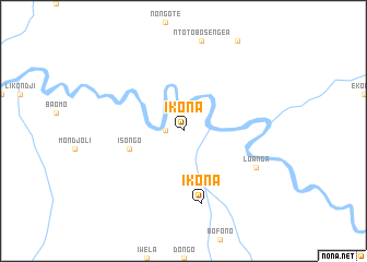 map of Ikona