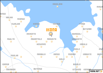 map of Ikona