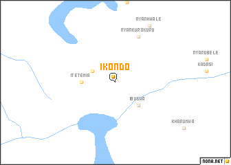 map of Ikondo