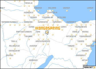 map of Ikongo Spring