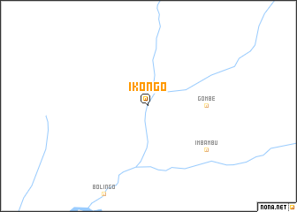 map of Ikongo