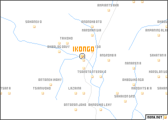 map of Ikongo