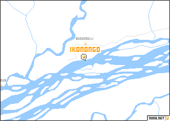 map of Ikonongo