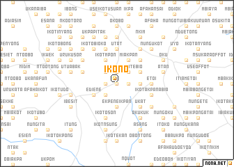 map of Ikono