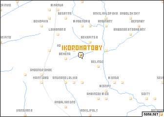 map of Ikoromatoby