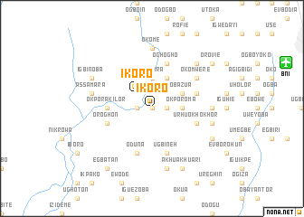 map of Ikoro