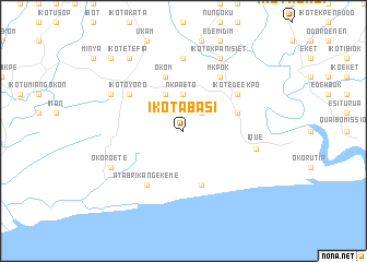 map of Ikot Abasi