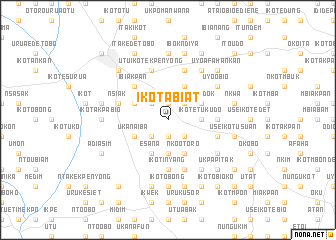 map of Ikot Abiat