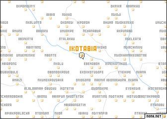 map of Ikot Abia