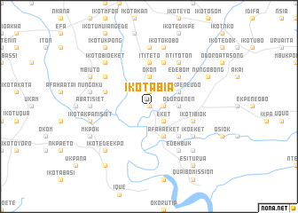 map of Ikot Abia