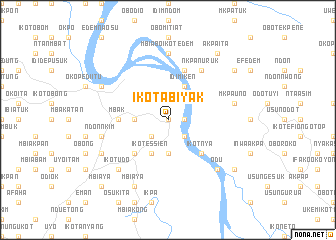 map of Ikot Abiyak