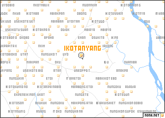 map of Ikot Anyang