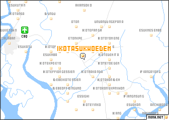 map of Ikot Asukwo Edem