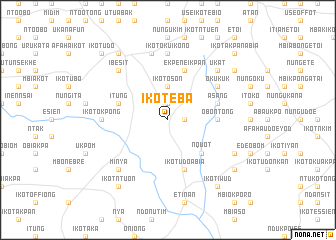 map of Ikot Eba