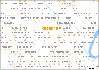 map of Ikot Ekpe