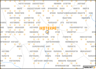 map of Ikot Ekpe