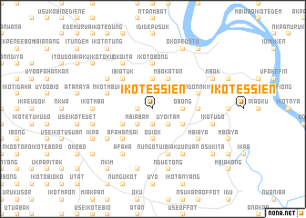 map of Ikot Essien