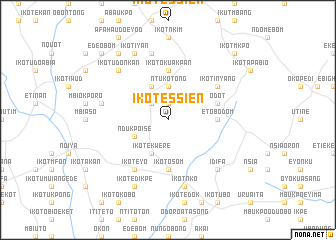 map of Ikot Essien