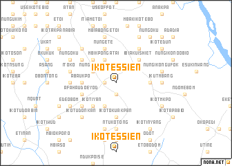 map of Ikot Essien