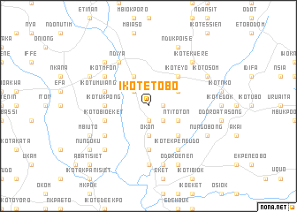 map of Ikot Etobo