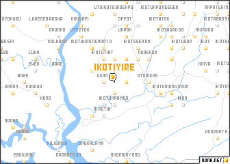 map of Ikot Iyire